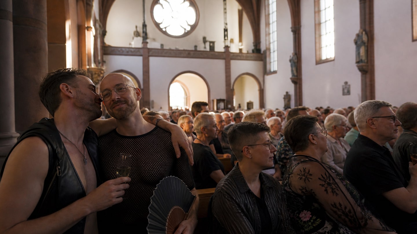 AI-generated editorial scene for All of Us – autumn concert; not a photograph of the event