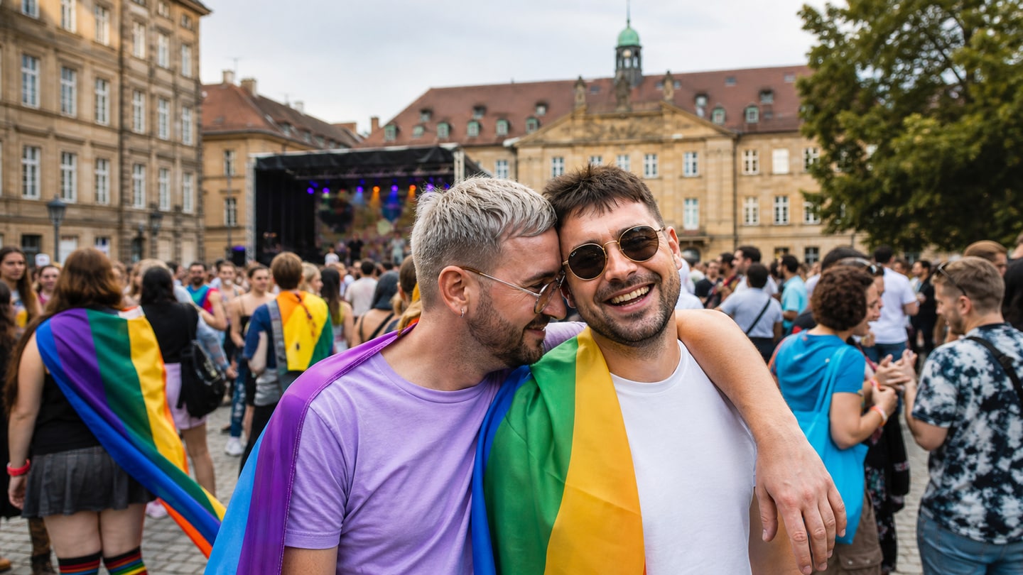 AI-generated editorial scene for CSD Erlangen 2026; not a photograph of the event