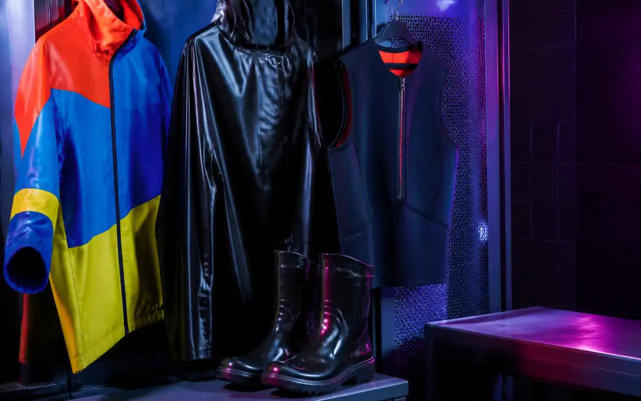 AI-generated editorial scene for Sports, Rubber, Neoprene & PVC in München